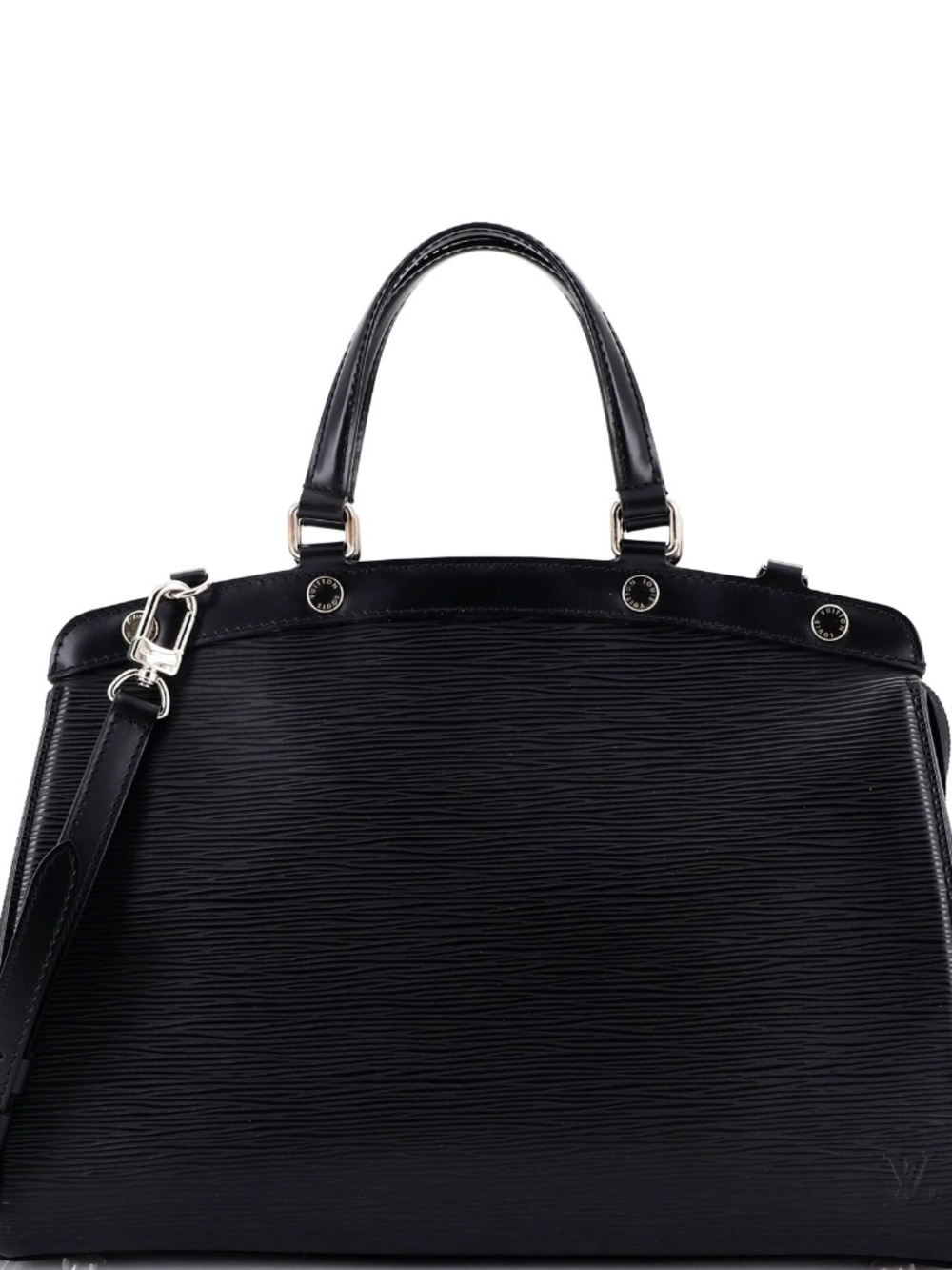 Louis Vuitton Epi Noir Brea MM Bag w/ Long Strap